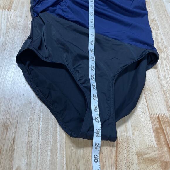 Magicsuit NWT Goddess One Shoulder Underwire One Piece Colorblock Size 10 - Picture 12 of 13